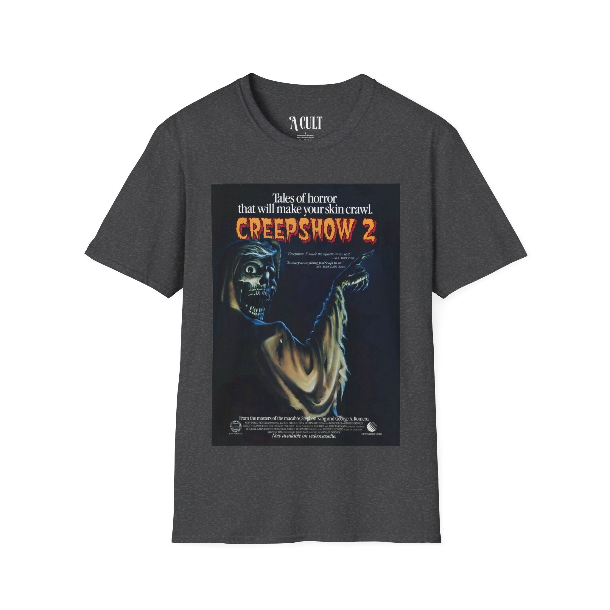 Creepshow 2 VHS - Unisex Soft-Style T-Shirt