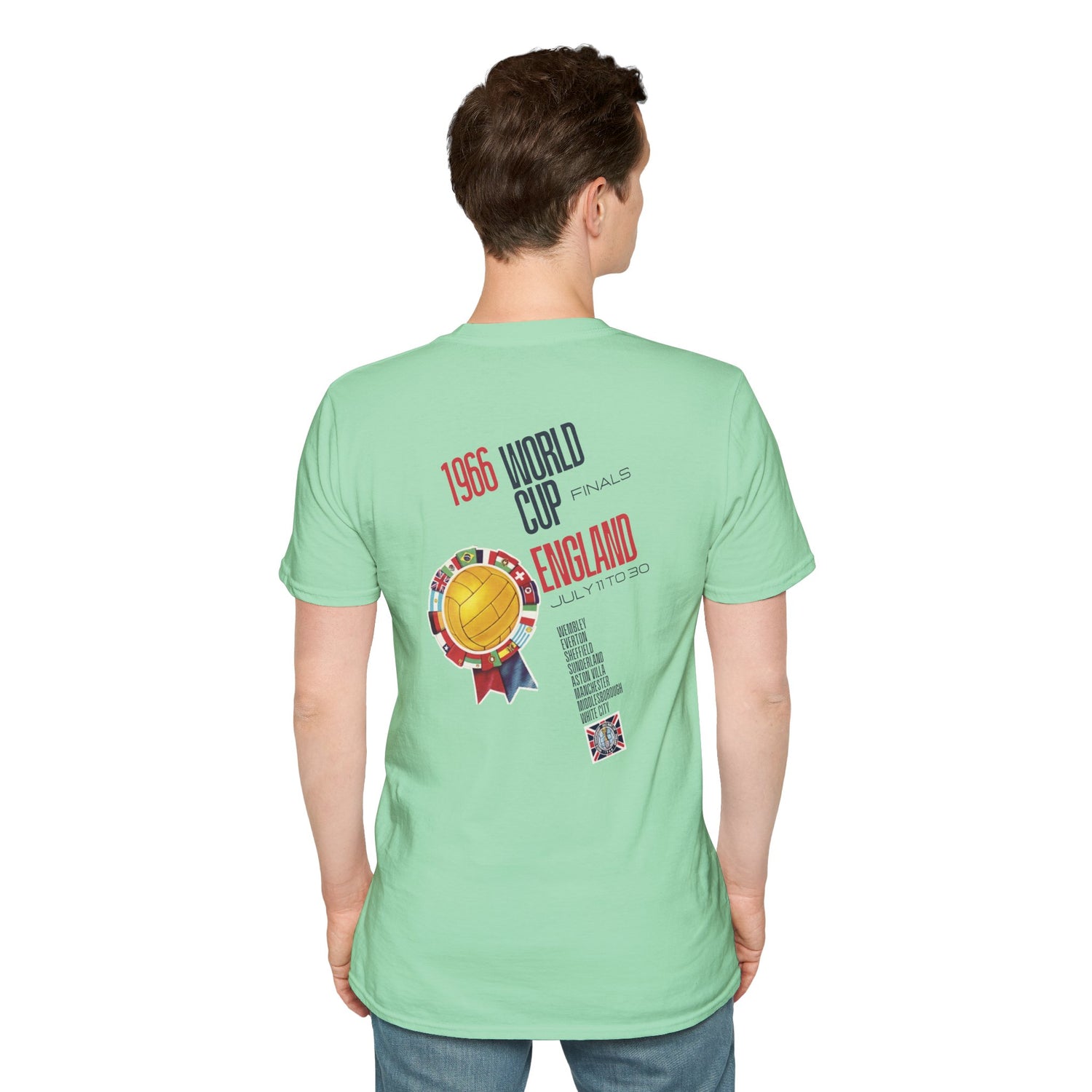 World Cup - England 1966 - Willie - Unisex Soft-Style T-Shirt