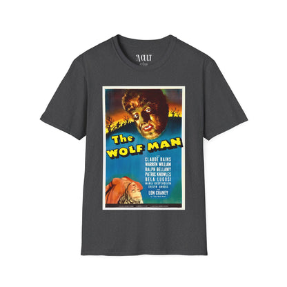 The Wolf Man - Poster - Unisex Soft-Style T-Shirt