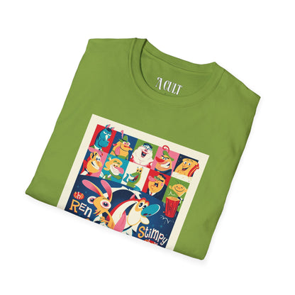Ren And Stimpy - The Show  - Unisex Soft-Style T-Shirt