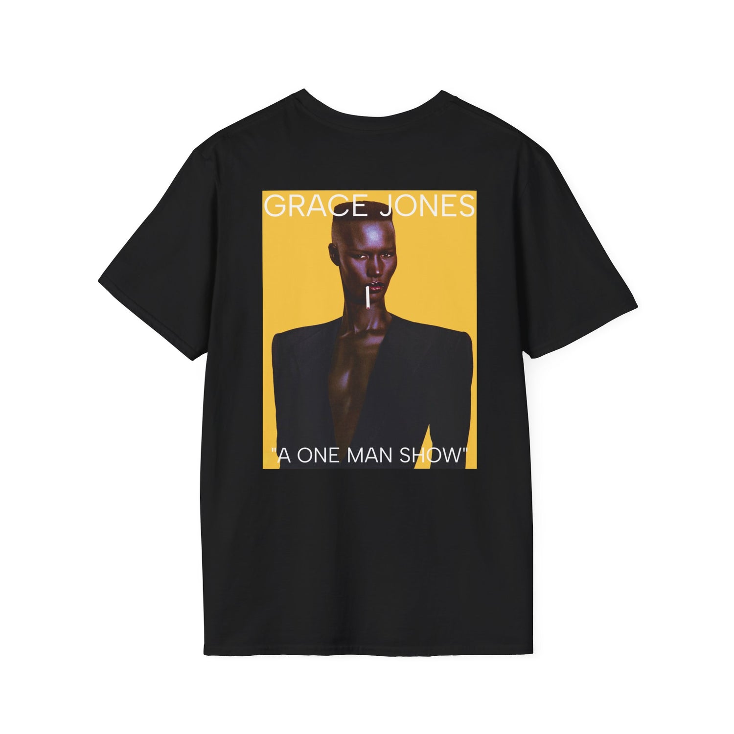 Grace Jones - A One Man Show - Unisex Soft-Style T-Shirt