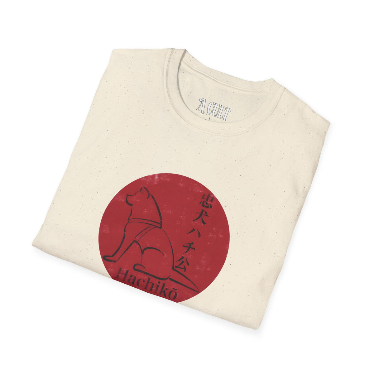 Hachiko - Loyal Dog  - Unisex Soft-Style T-Shirt