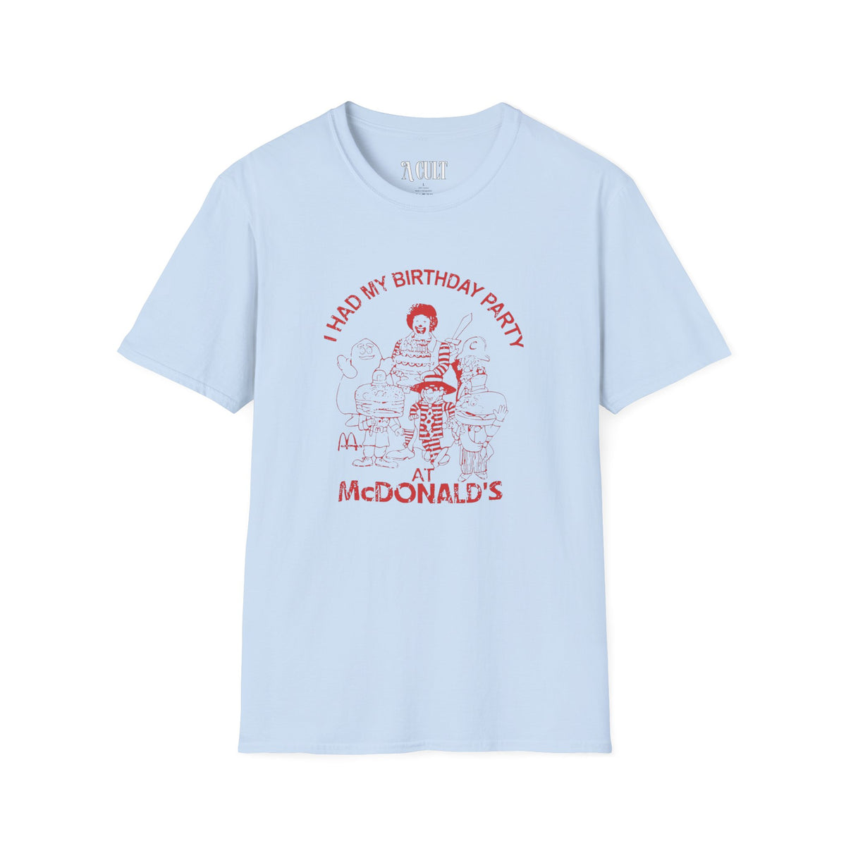 McDonald - Party  - Unisex Soft-Style T-Shirt