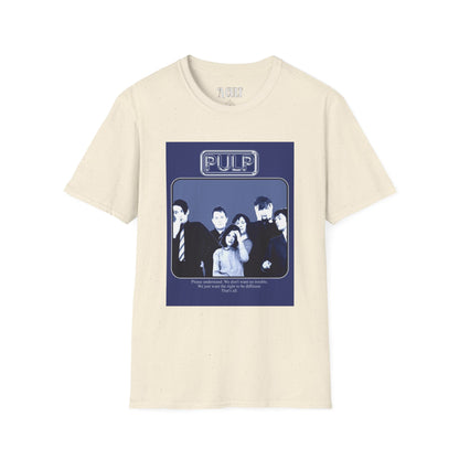 Pulp - Right To Be Different - Unisex Soft-Style T-Shirt