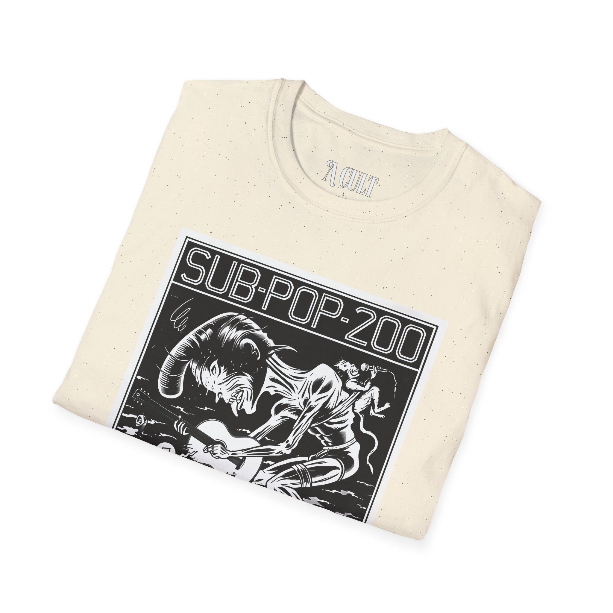 What They Wore - Kurt Cobain - Sub Pop 200 - Unisex Soft-Style T-Shirt