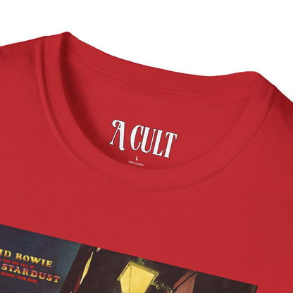 David Bowie - Ziggy - Unisex Soft-Style T-Shirt