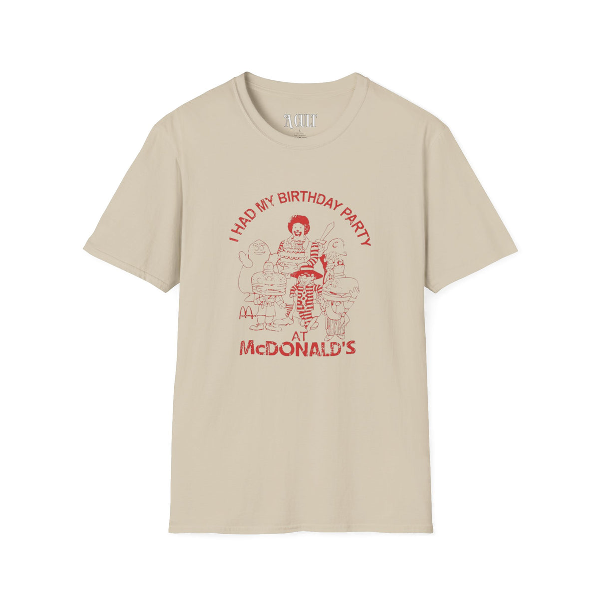 McDonald - Party  - Unisex Soft-Style T-Shirt
