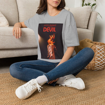 Late Night with the Devil - Fire - Unisex Soft-Style T-Shirt
