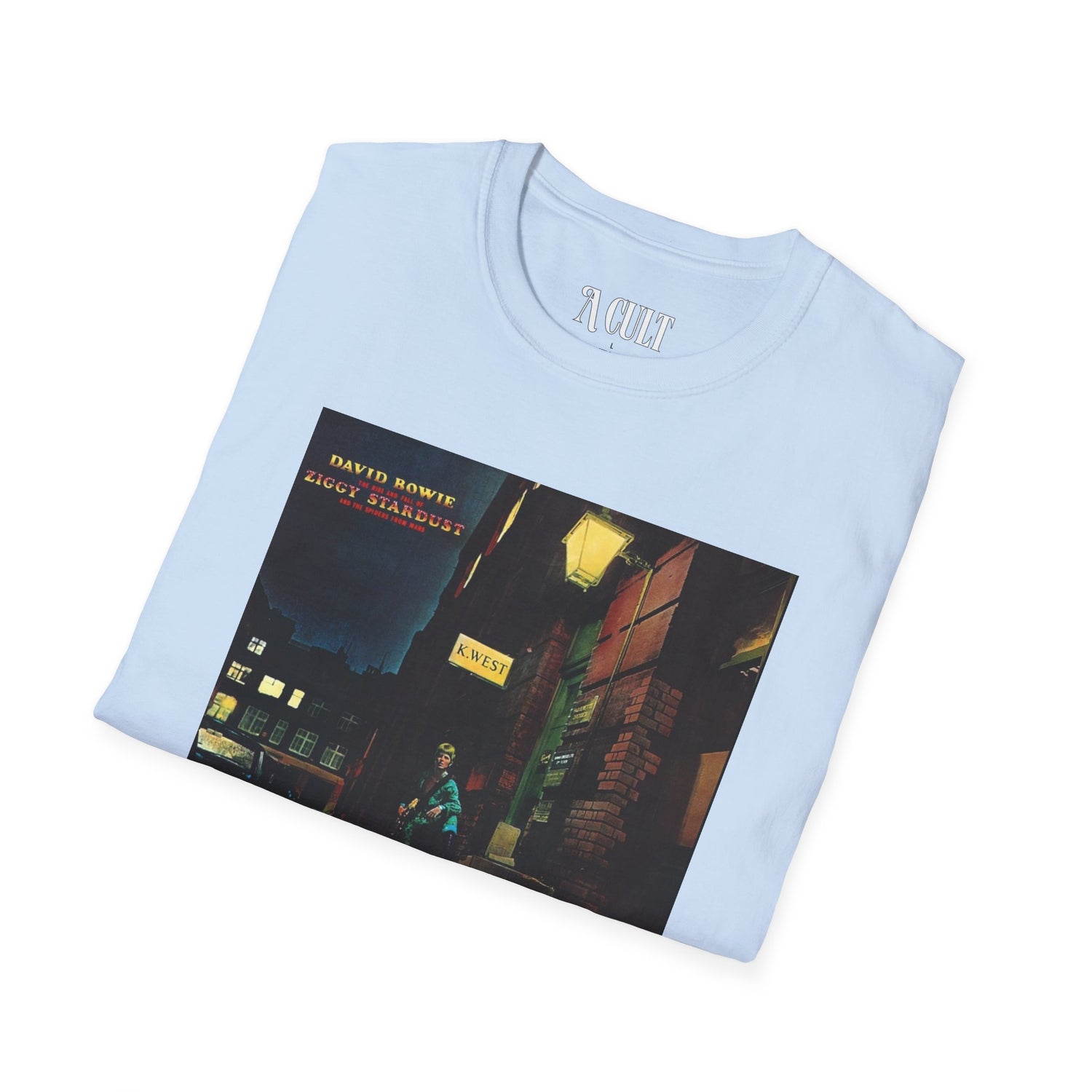 David Bowie - Ziggy - Unisex Soft-Style T-Shirt
