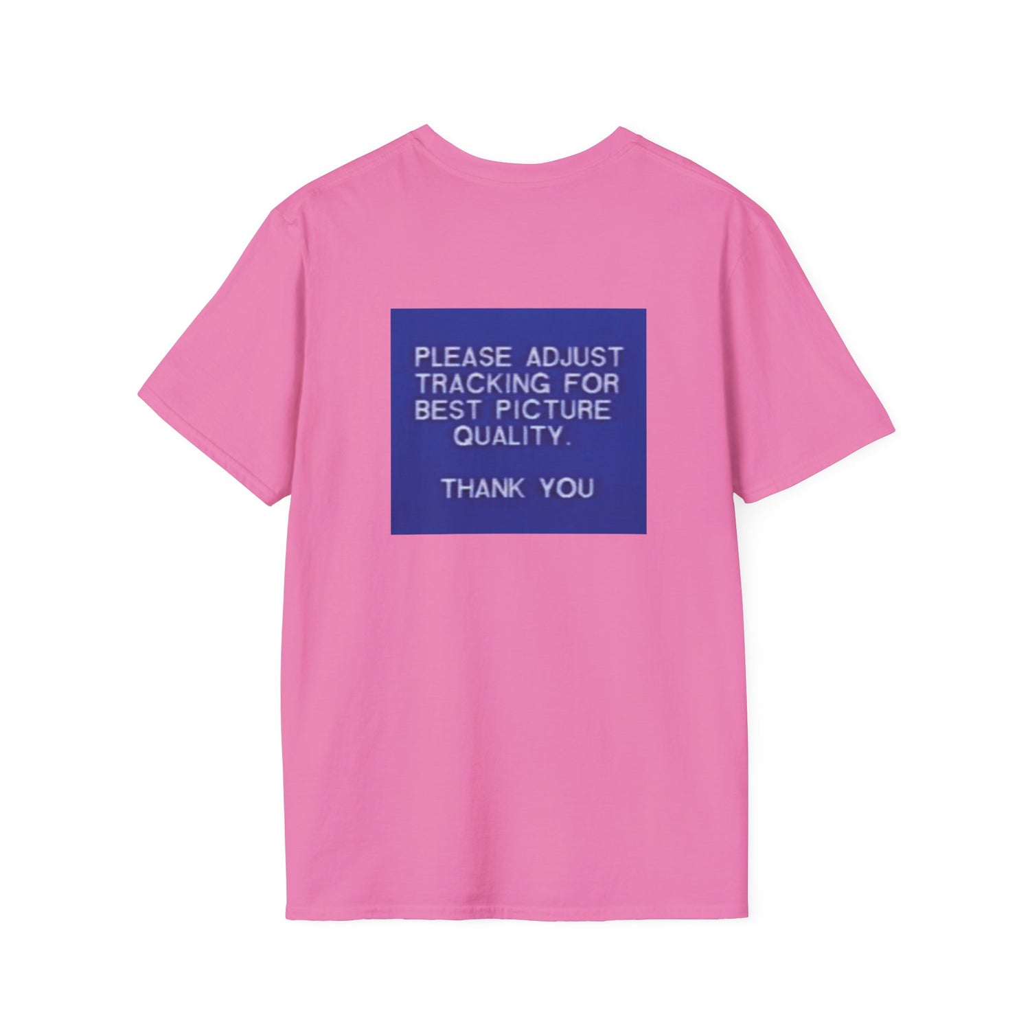 Tape Tee - Please Adjust - Unisex Soft-Style T-Shirt