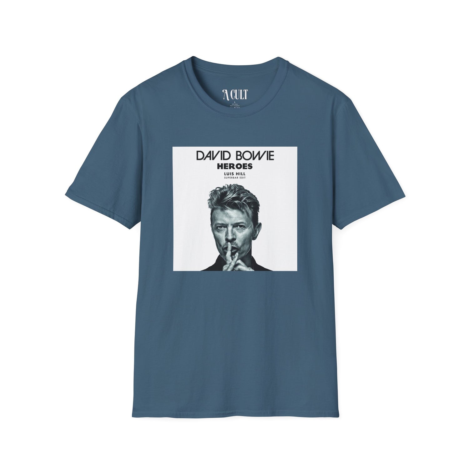 David Bowie - Heroes - Unisex Soft-Style T-Shirt