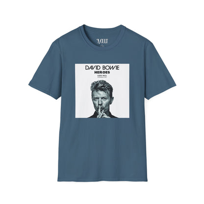 David Bowie - Heroes - Unisex Soft-Style T-Shirt