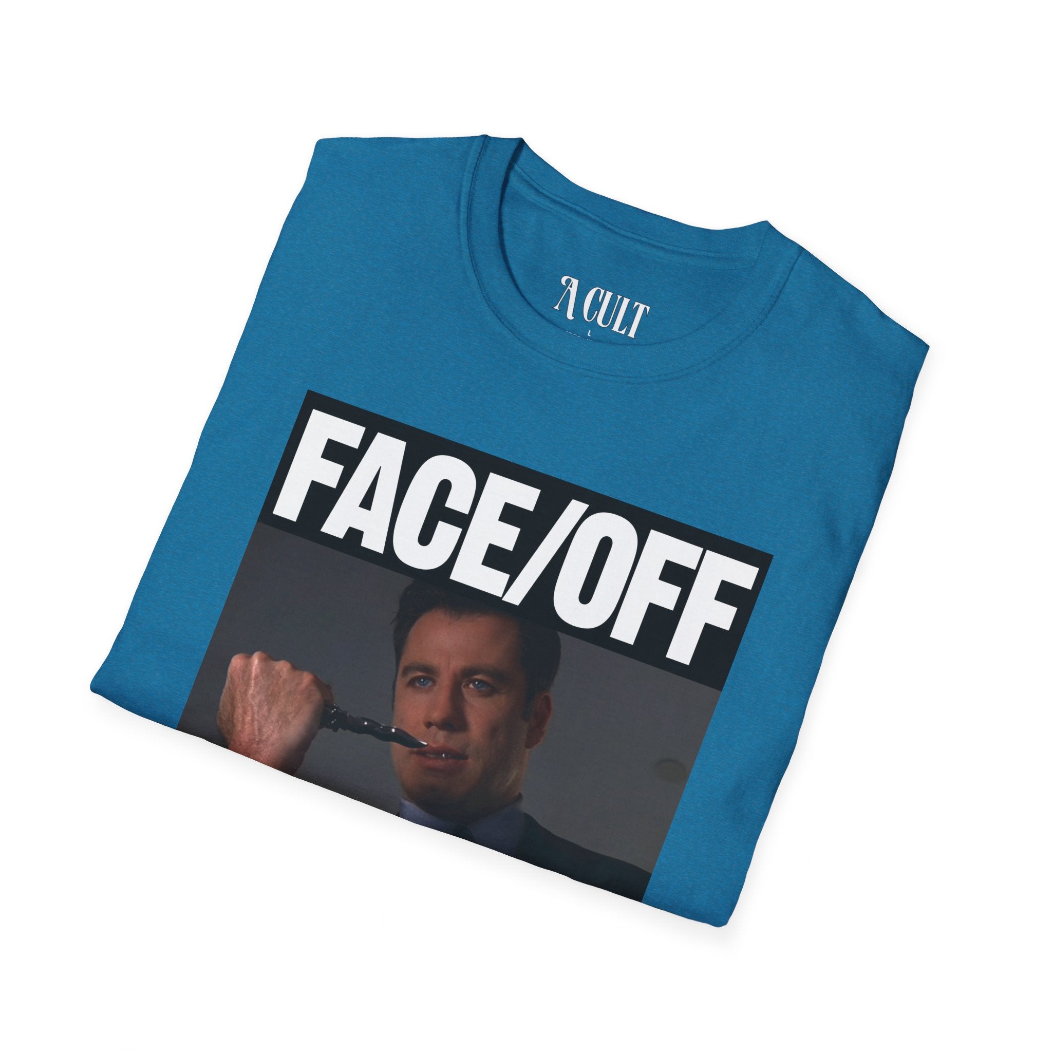 Face/Off - Cage - Unisex Soft-Style T-Shirt