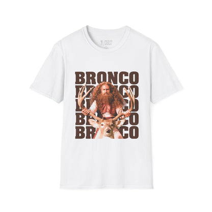 Gentlemen Broncos - Bronco and The Battle Stag - Unisex Soft-Style T-Shirt