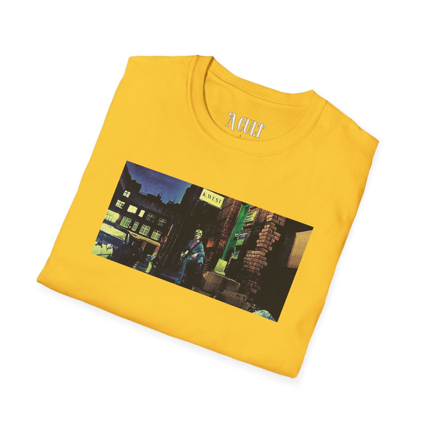 David Bowie - K.West - Unisex Soft-Style T-Shirt