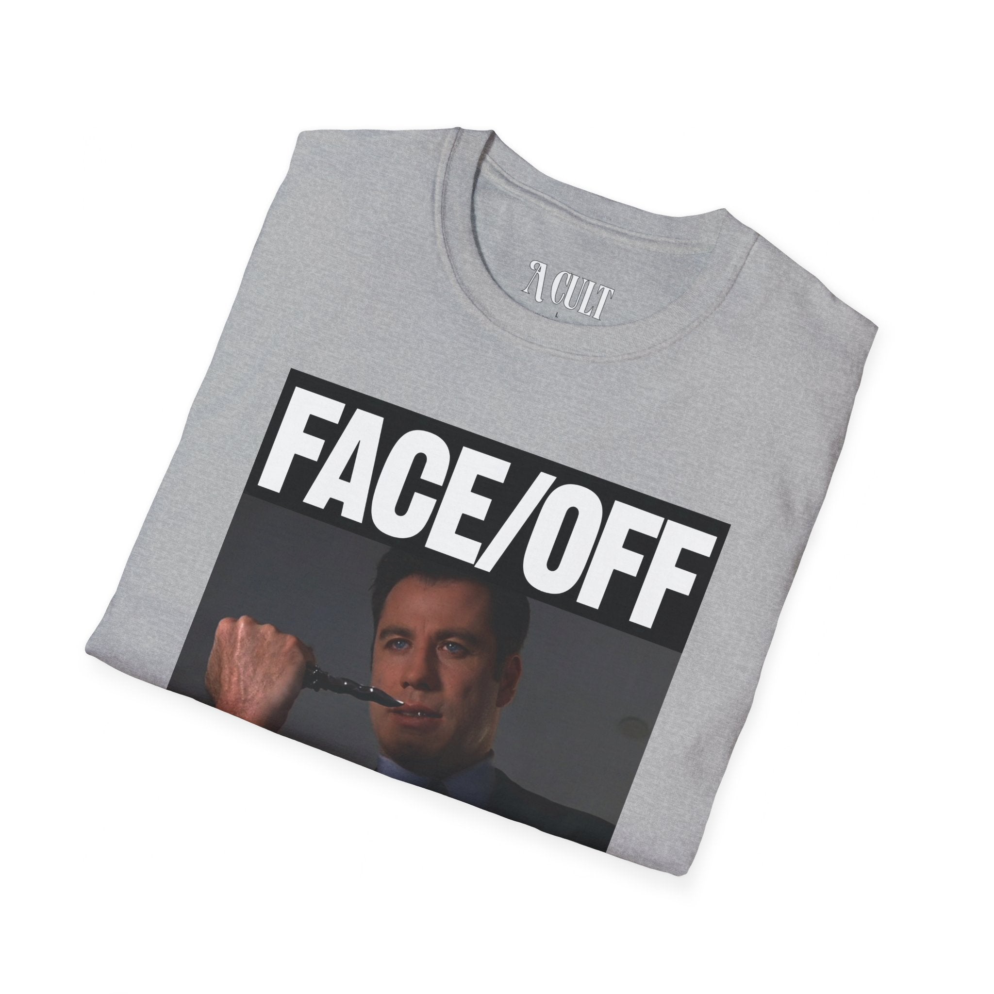 Face/Off - Cage - Unisex Soft-Style T-Shirt