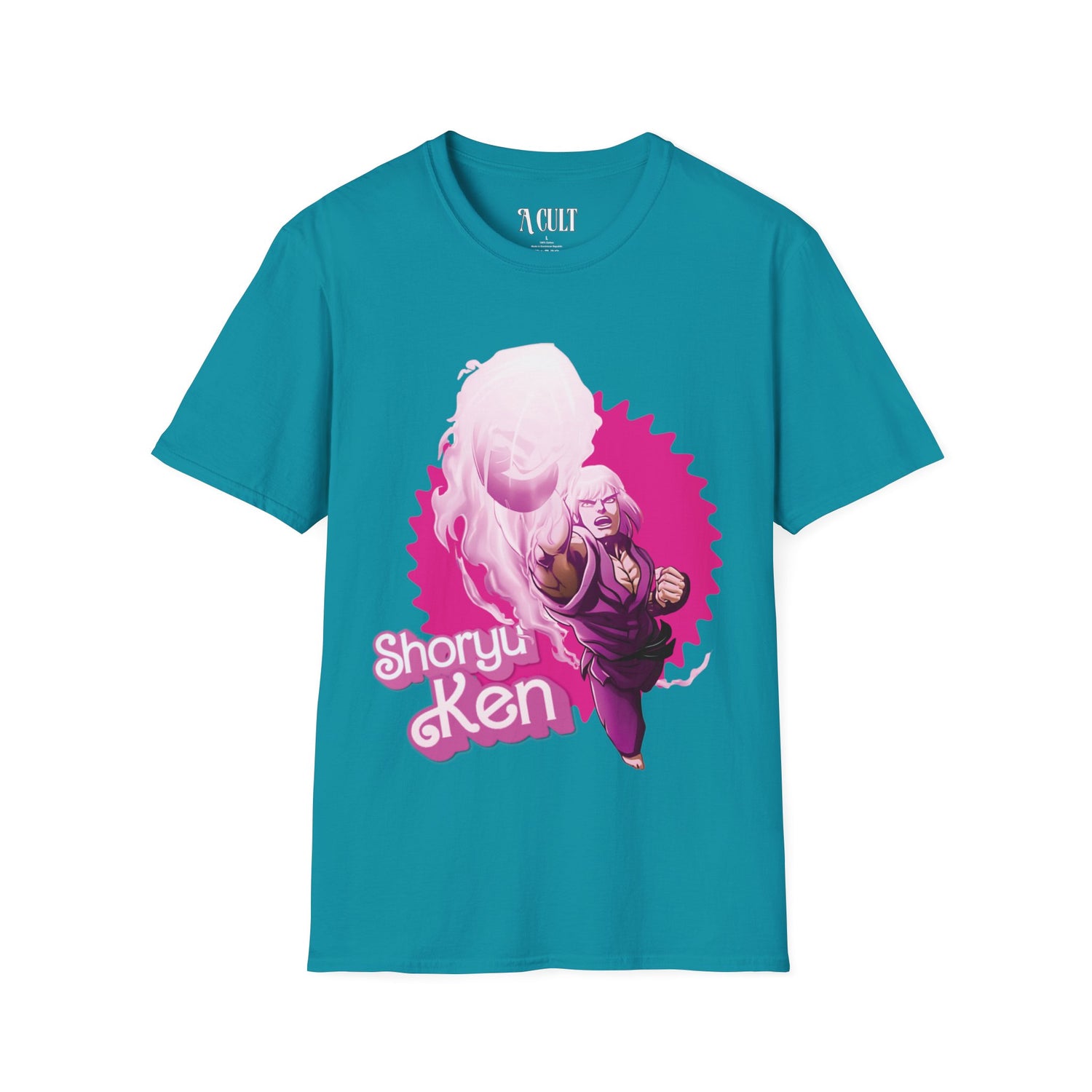 Barbie - Ken Shoryuken Fist - Unisex Soft-Style T-Shirt