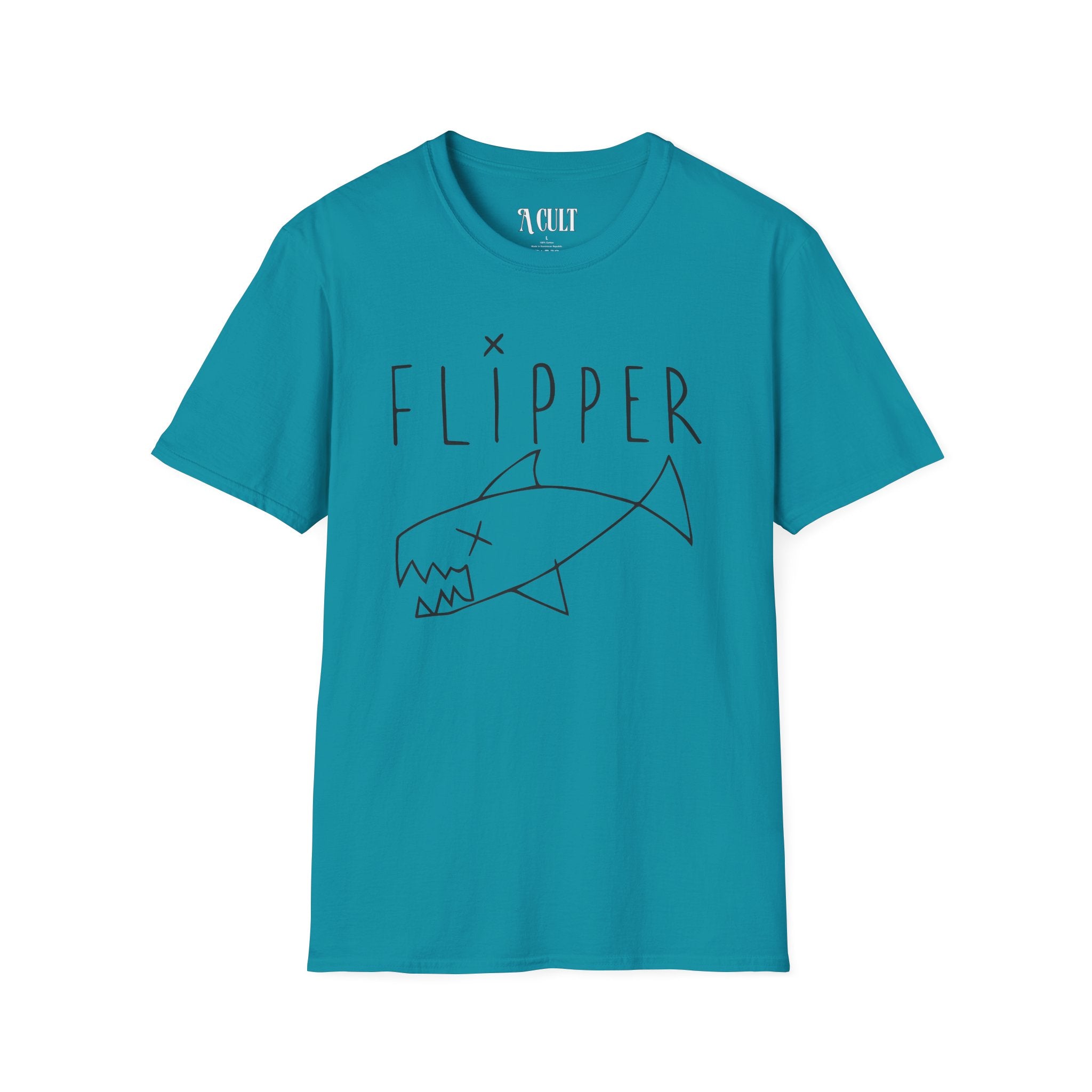 What They Wore - Kurt Cobain - Flipper - Unisex Soft-Style T-Shirt