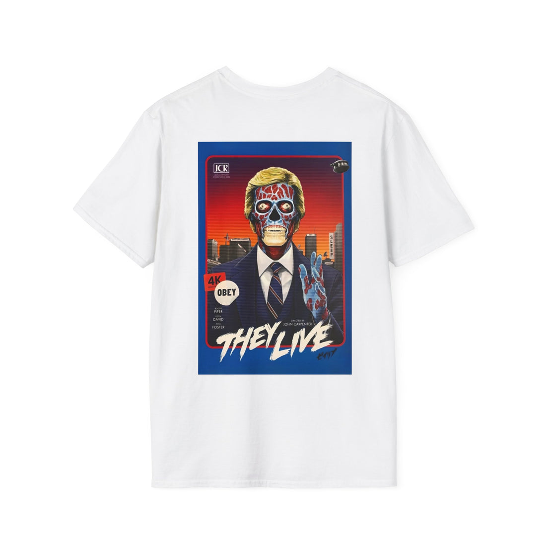 They Live - Obey TV - Unisex Soft-Style T-Shirt