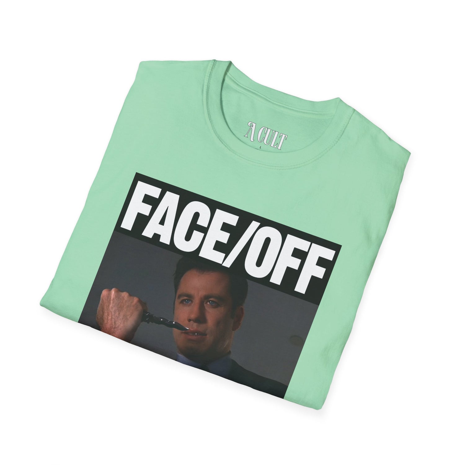 Face/Off - Cage - Unisex Soft-Style T-Shirt