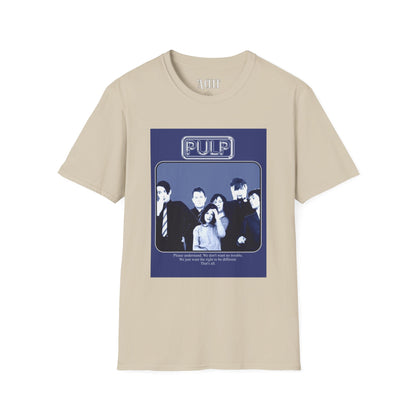 Pulp - Right To Be Different - Unisex Soft-Style T-Shirt