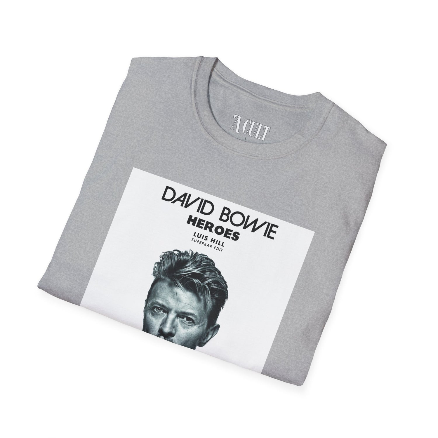David Bowie - Heroes - Unisex Soft-Style T-Shirt