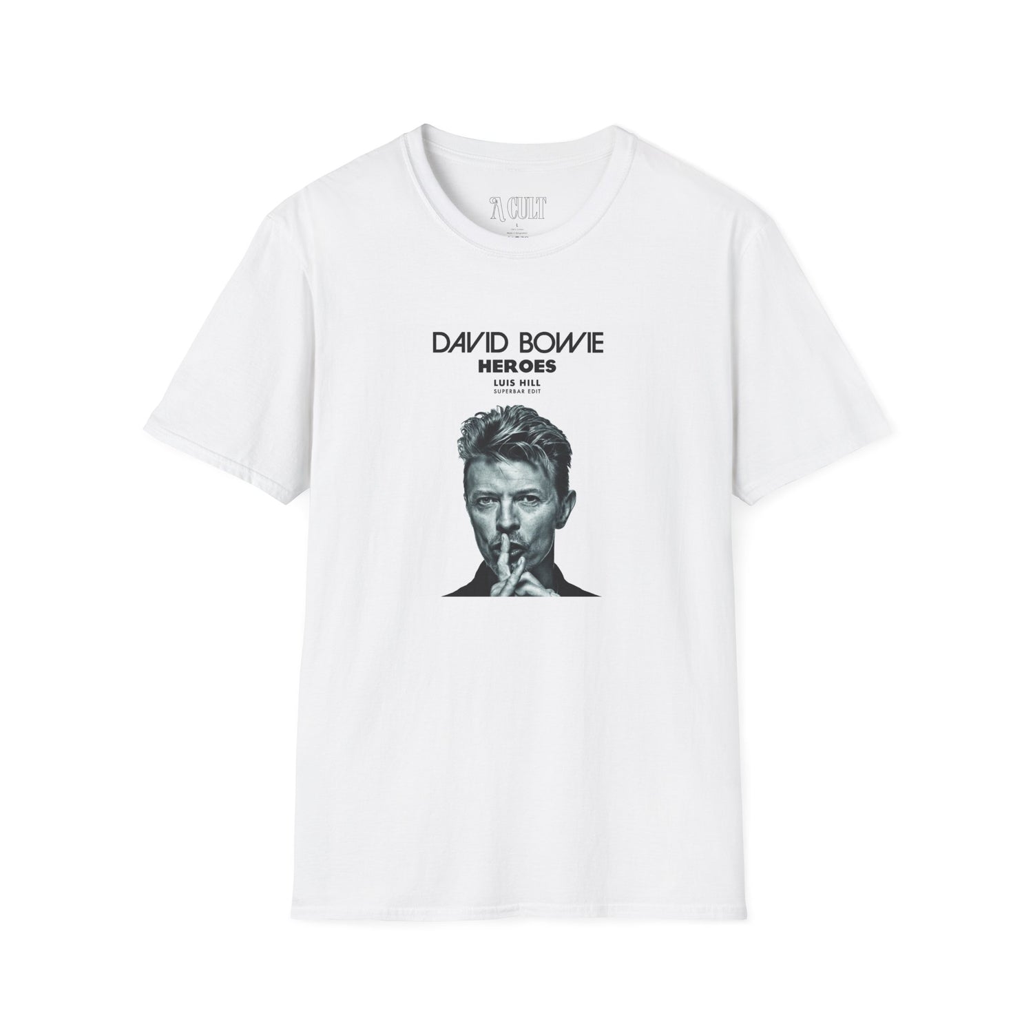 David Bowie - Heroes - Unisex Soft-Style T-Shirt