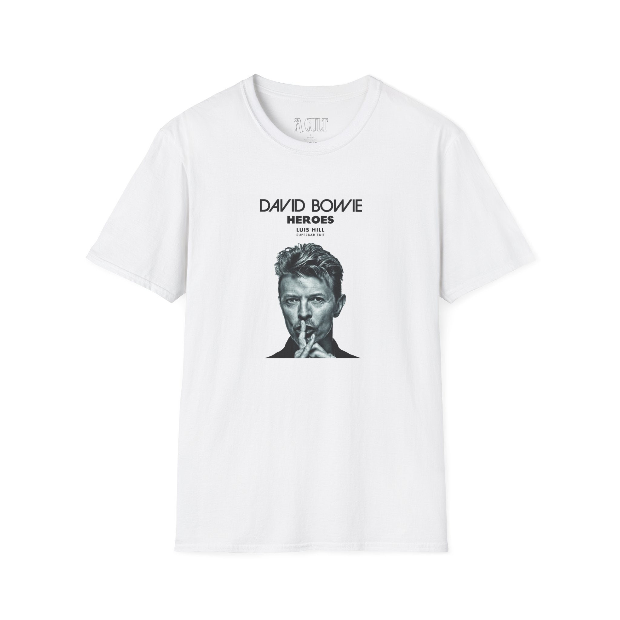 David Bowie - Heroes - Unisex Soft-Style T-Shirt