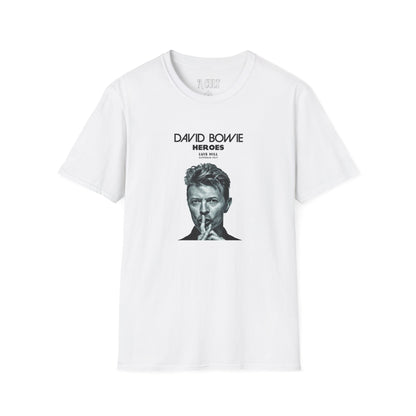 David Bowie - Heroes - Unisex Soft-Style T-Shirt