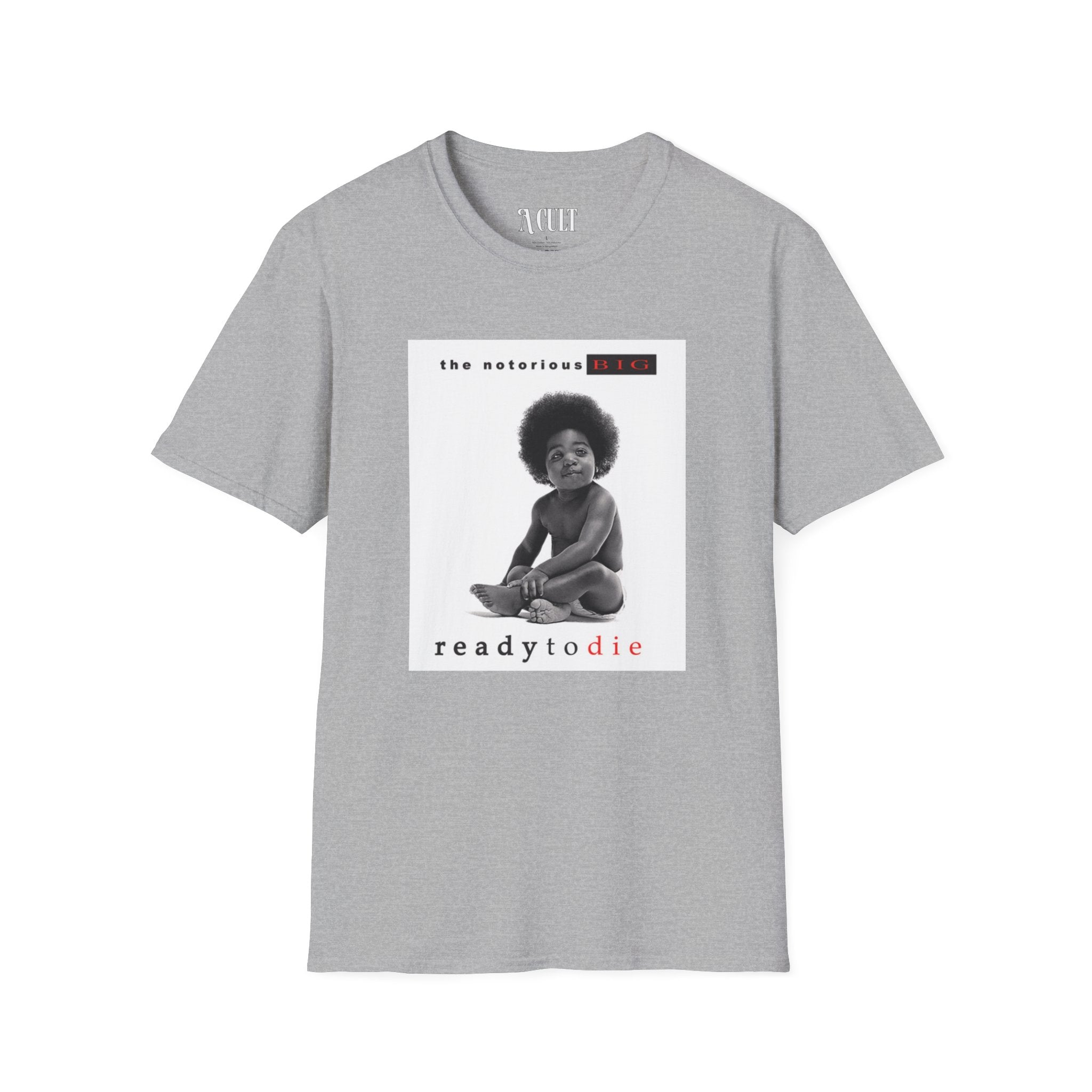 The Notorious B.I.G. - Ready to Die - Unisex Soft-Style T-Shirt