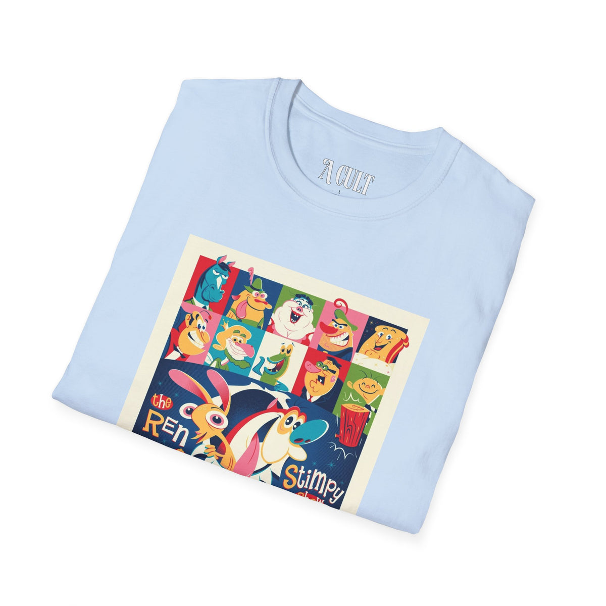 Ren And Stimpy - The Show  - Unisex Soft-Style T-Shirt