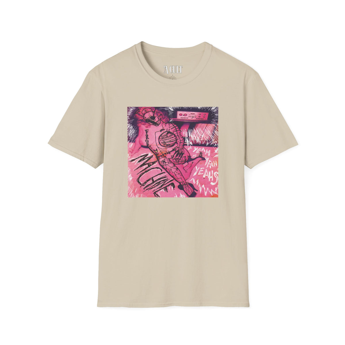 Yeah Yeah Yeahs - Machine - Unisex Soft-Style T-Shirt