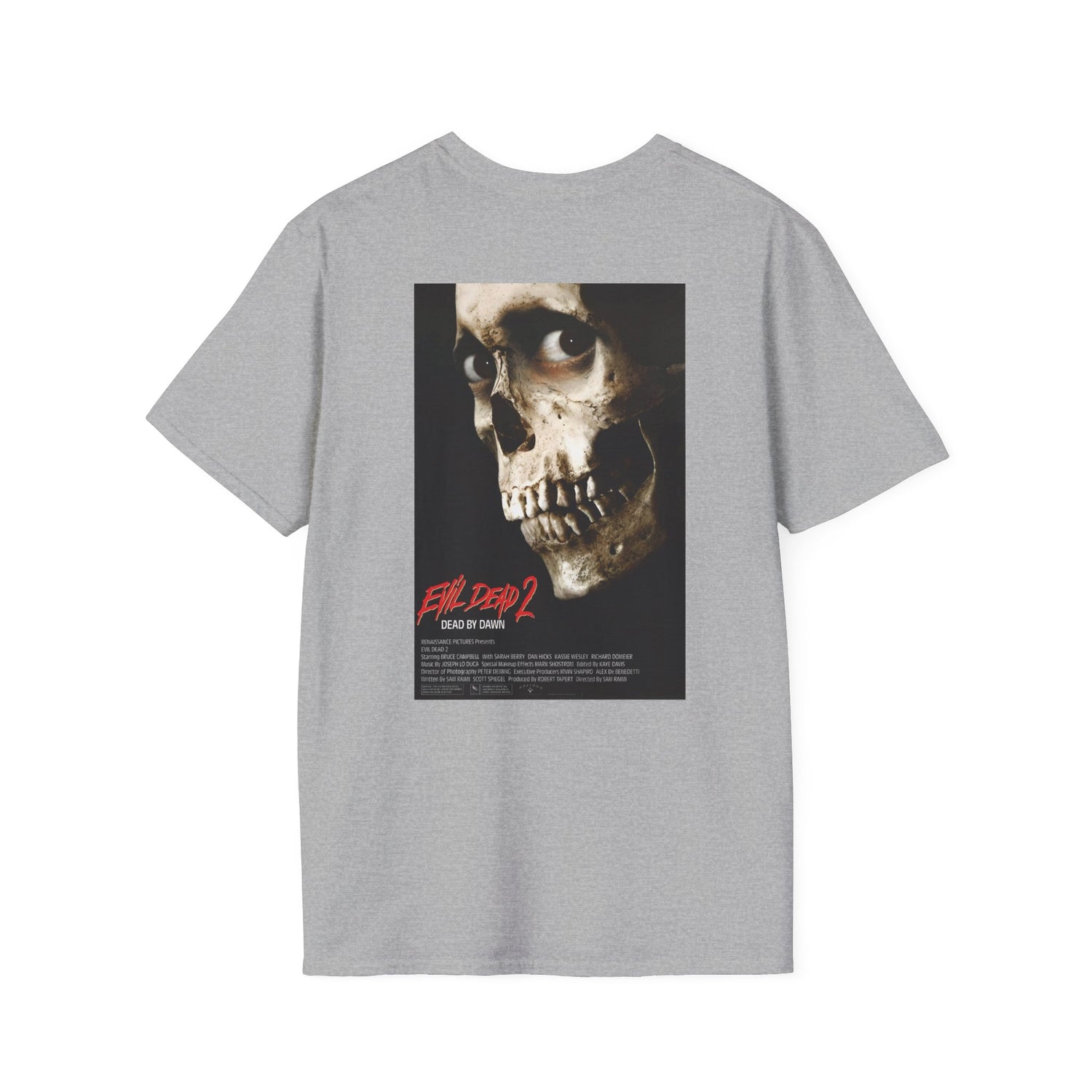 Evil Dead 2 - Skull - Unisex Soft-Style T-Shirt