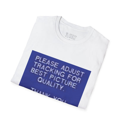 Tape Tee - Please Adjust Front - Unisex Soft-Style T-Shirt