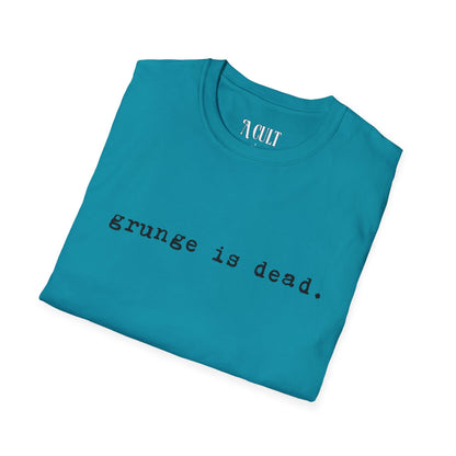 What They Wore - Kurt Cobain - Grunge Is Dead - Unisex Soft-Style T-Shirt