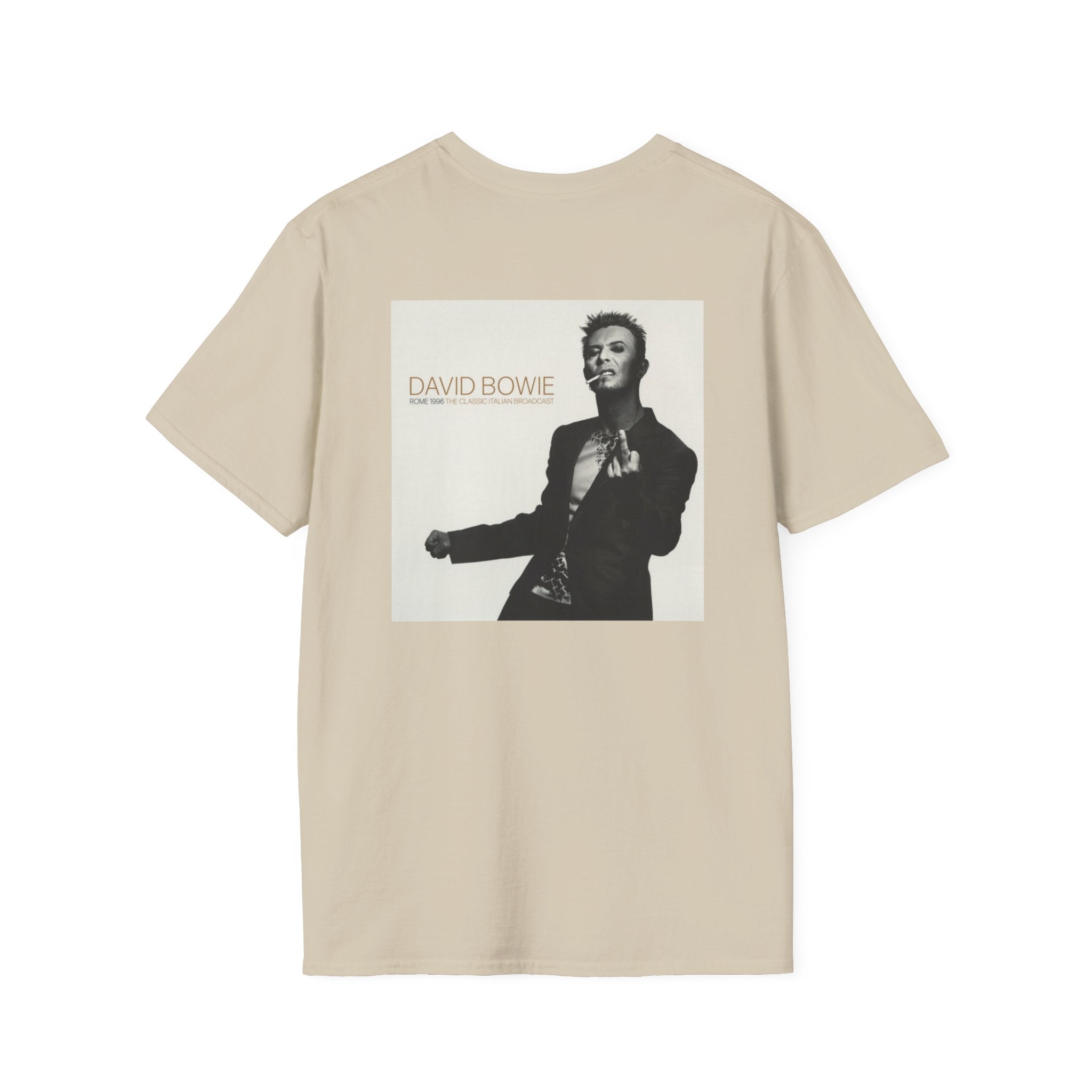 David Bowie - Rome 1996 - Unisex Soft-Style T-Shirt