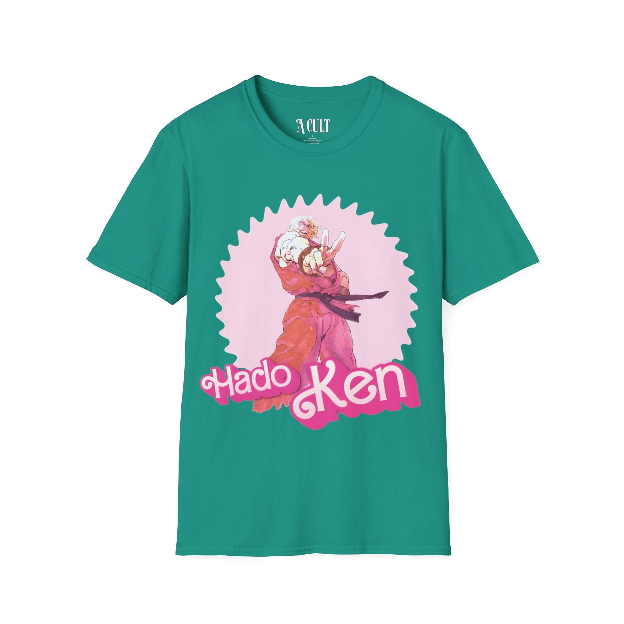 Barbie - Ken Hadoken Peace - Unisex Soft-Style T-Shirt