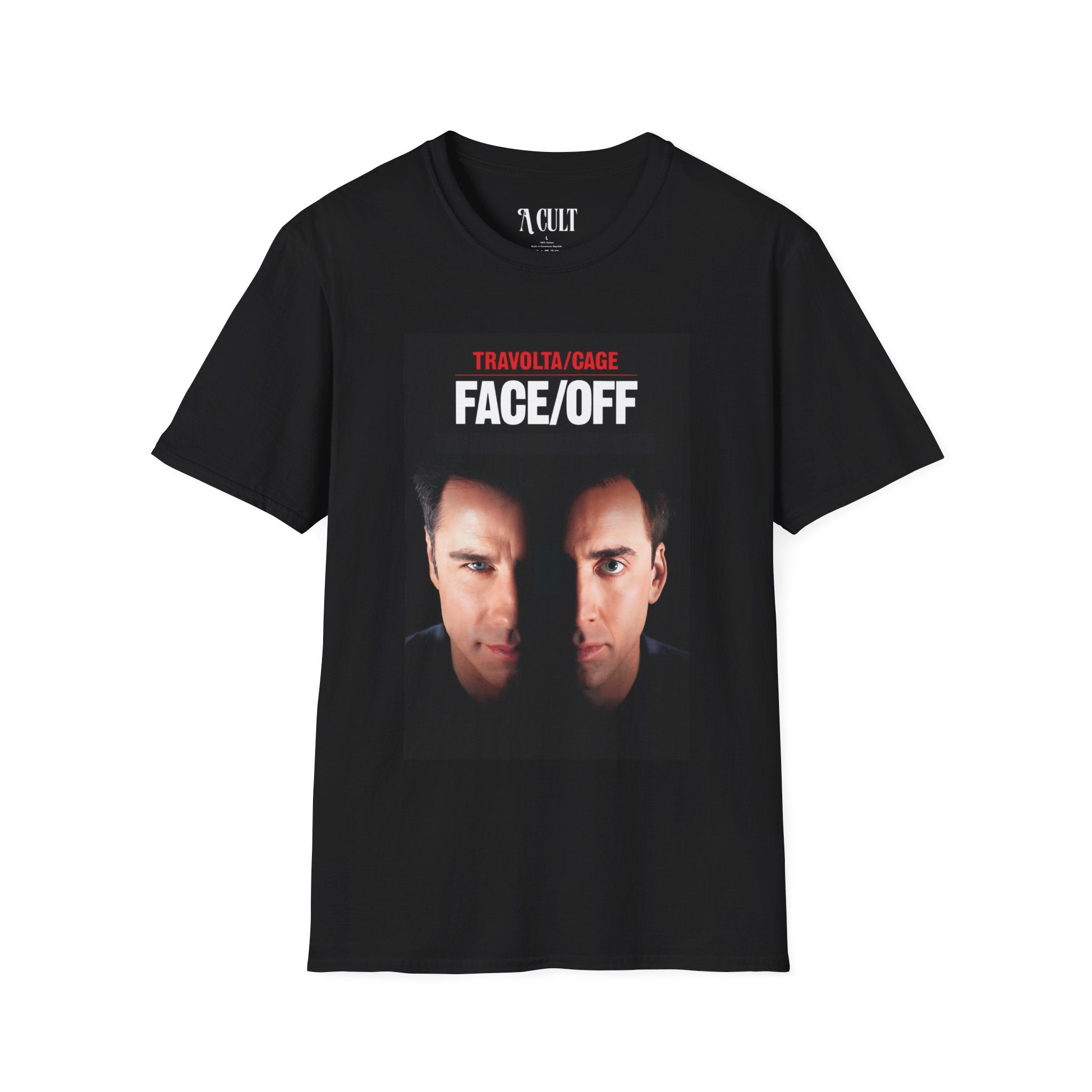 Face/Off - Movie Poster - Unisex Soft-Style T-Shirt