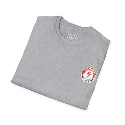 Warning - Electricity Will Kill You - Unisex Soft-Style T-Shirt