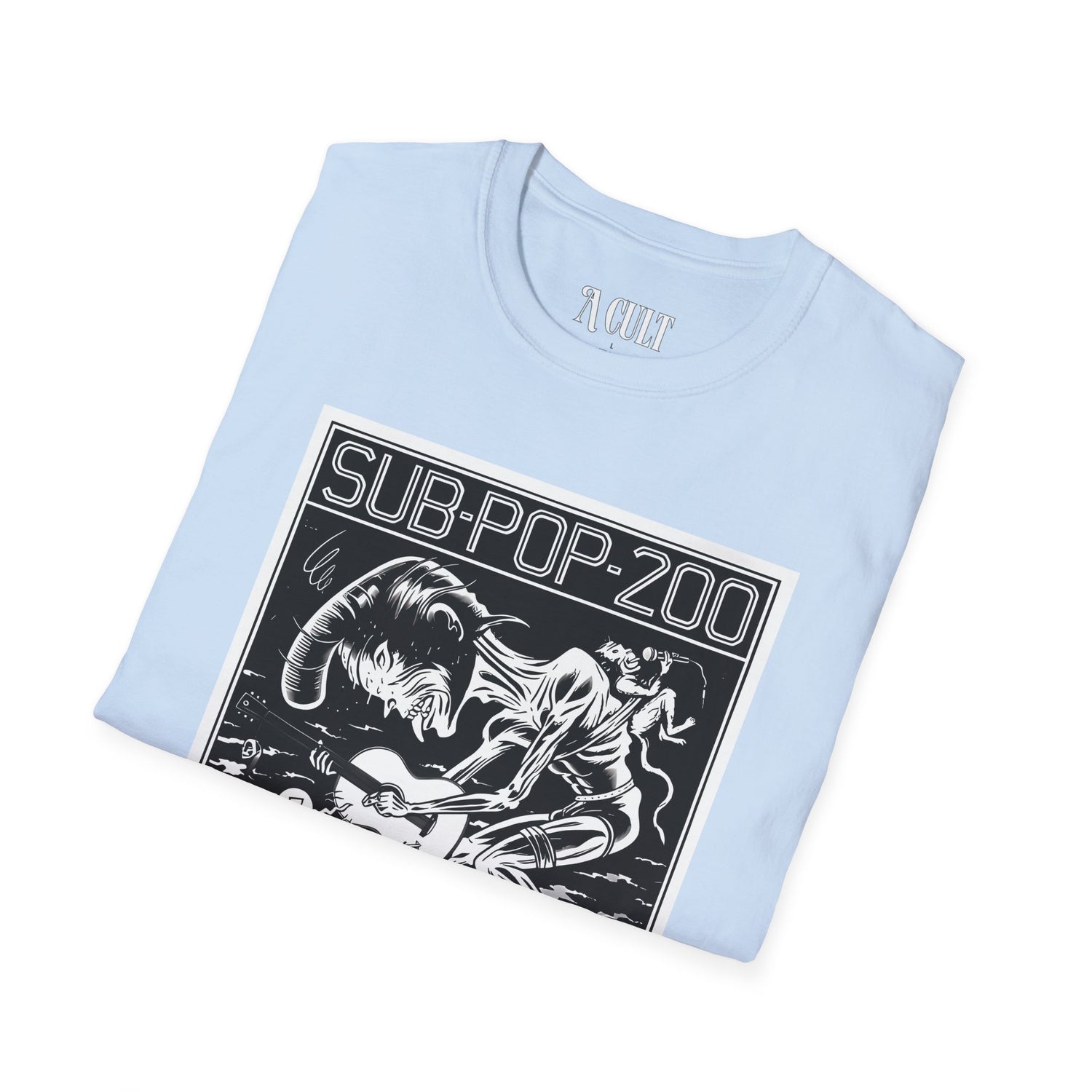 What They Wore - Kurt Cobain - Sub Pop 200 - Unisex Soft-Style T-Shirt