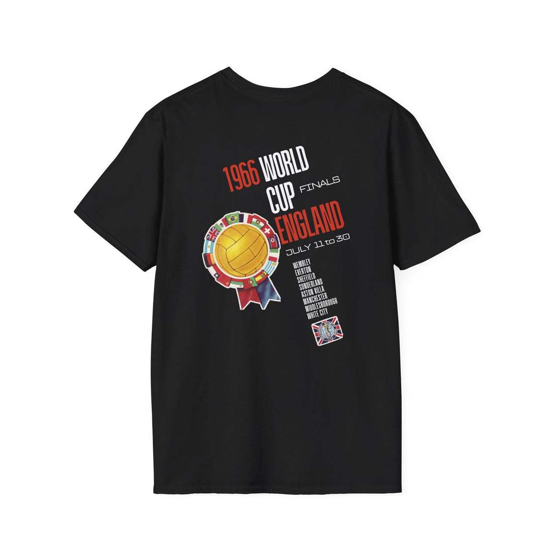 World Cup - England 1966 - Willie - Unisex Soft-Style T-Shirt