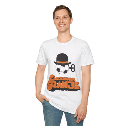 World Cup - Netherlands - Clockwork Oranje - Unisex Soft-Style T-Shirt