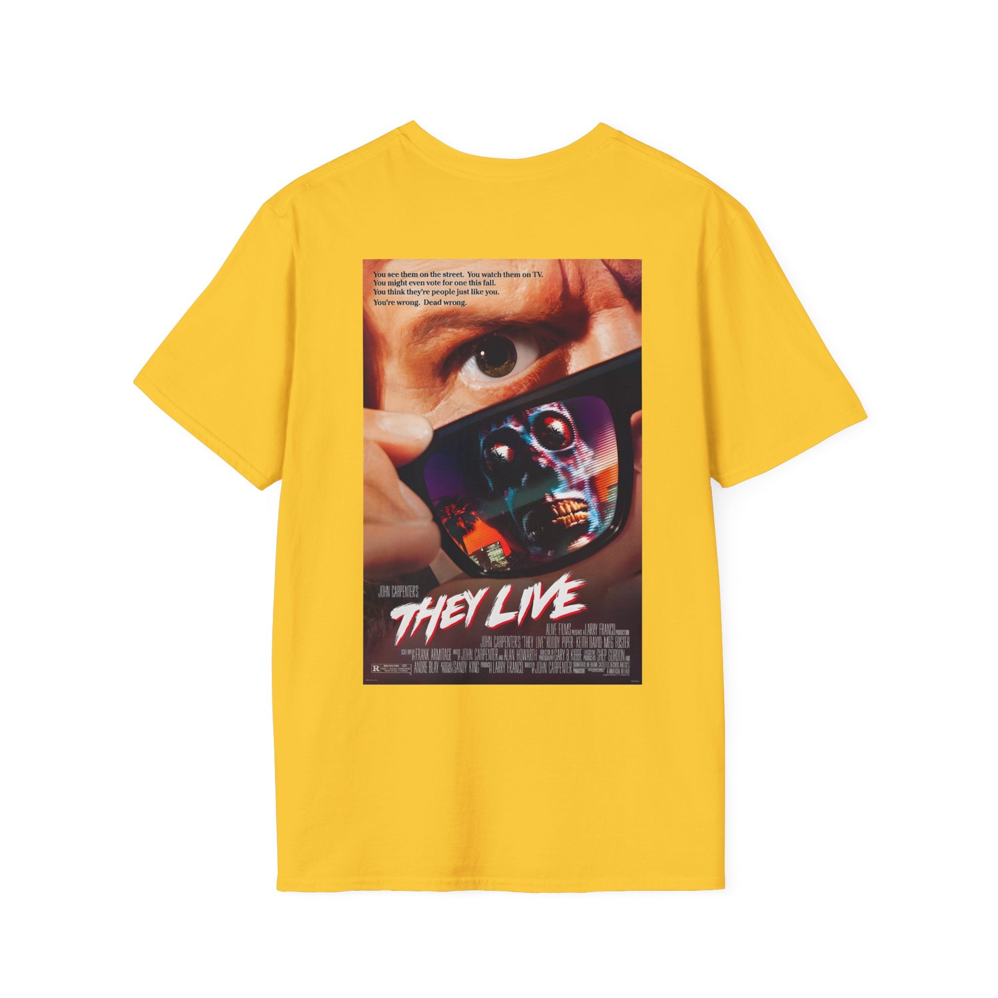 They Live - Colour TV - Unisex Soft-Style T-Shirt