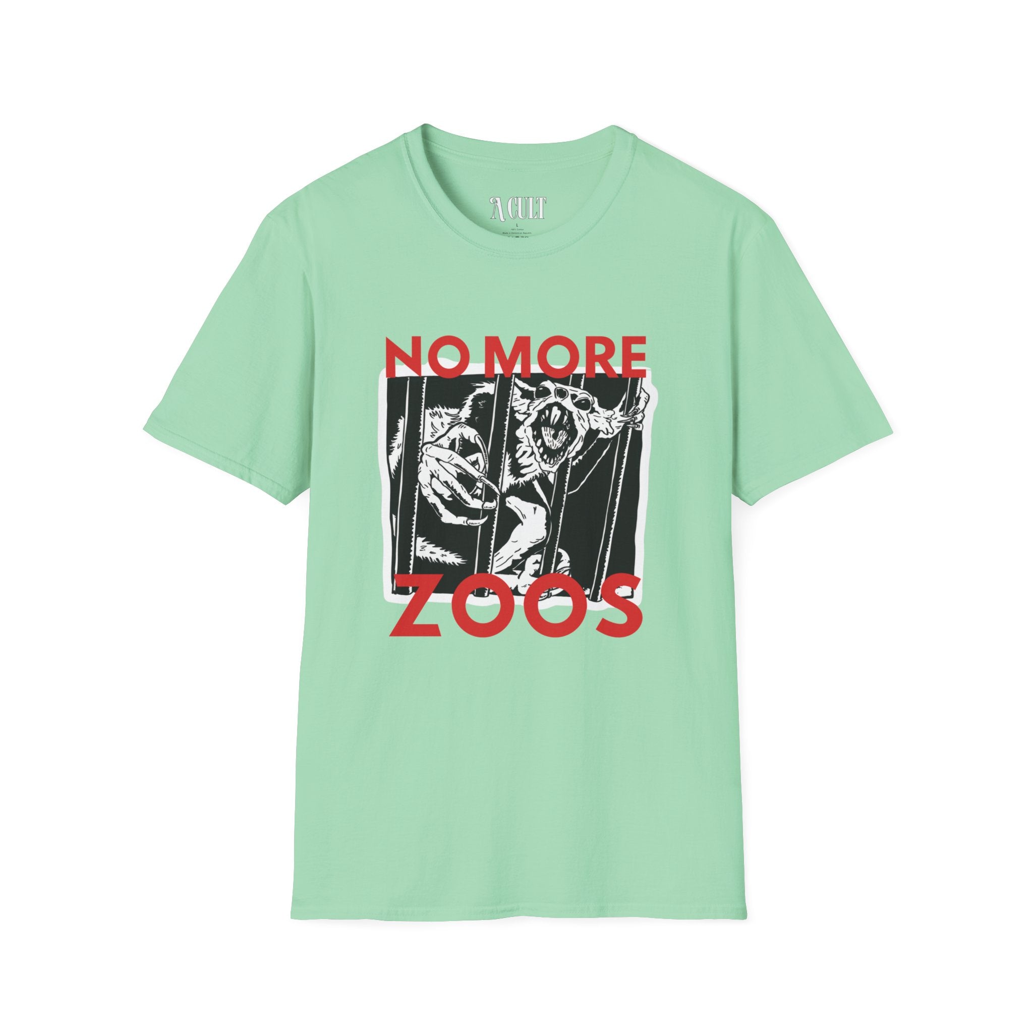 Braindead - No More Zoos - Unisex Soft-Style T-Shirt