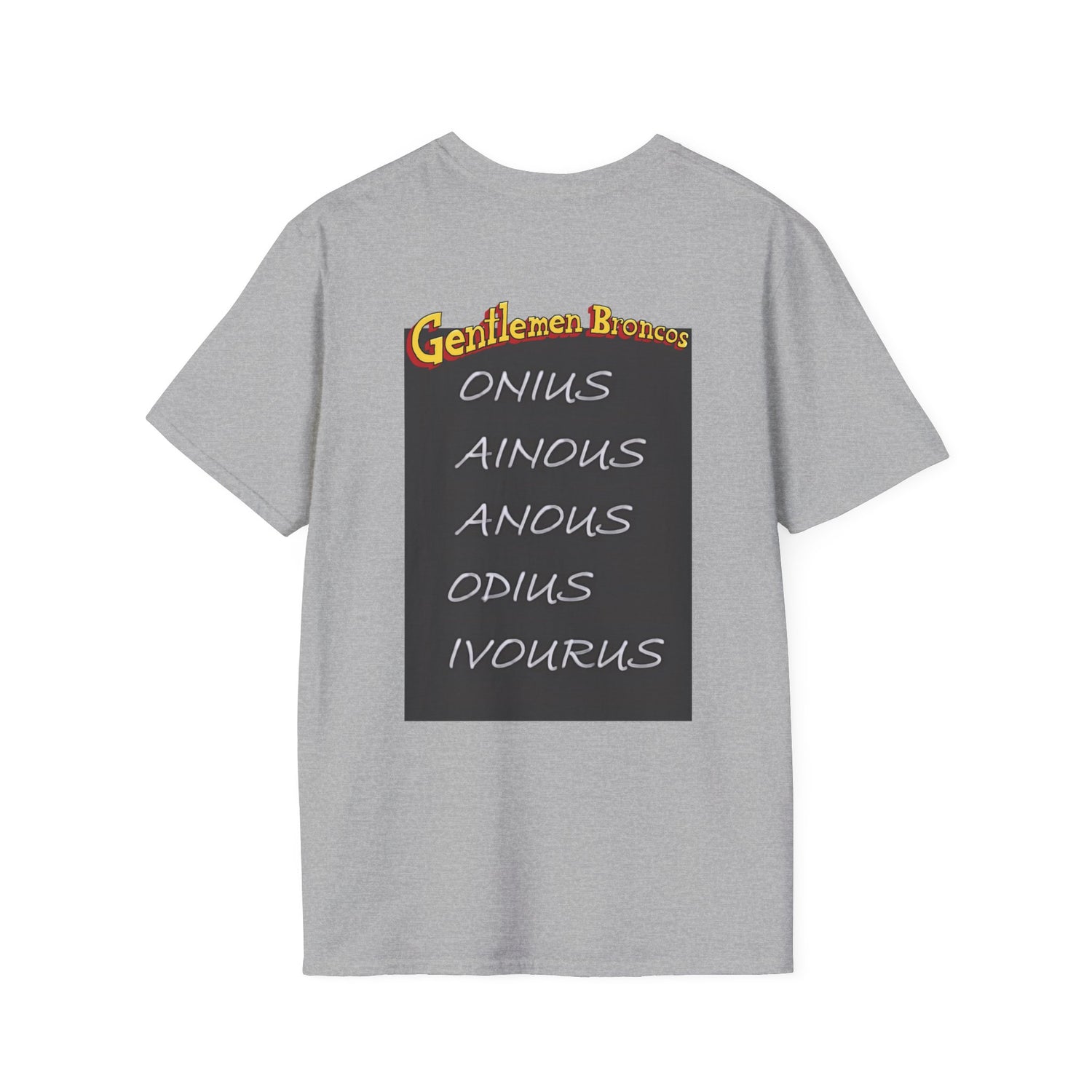 Gentlemen Broncos - Onius - Unisex Soft-Style T-Shirt