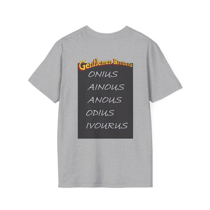 Gentlemen Broncos - Onius - Unisex Soft-Style T-Shirt