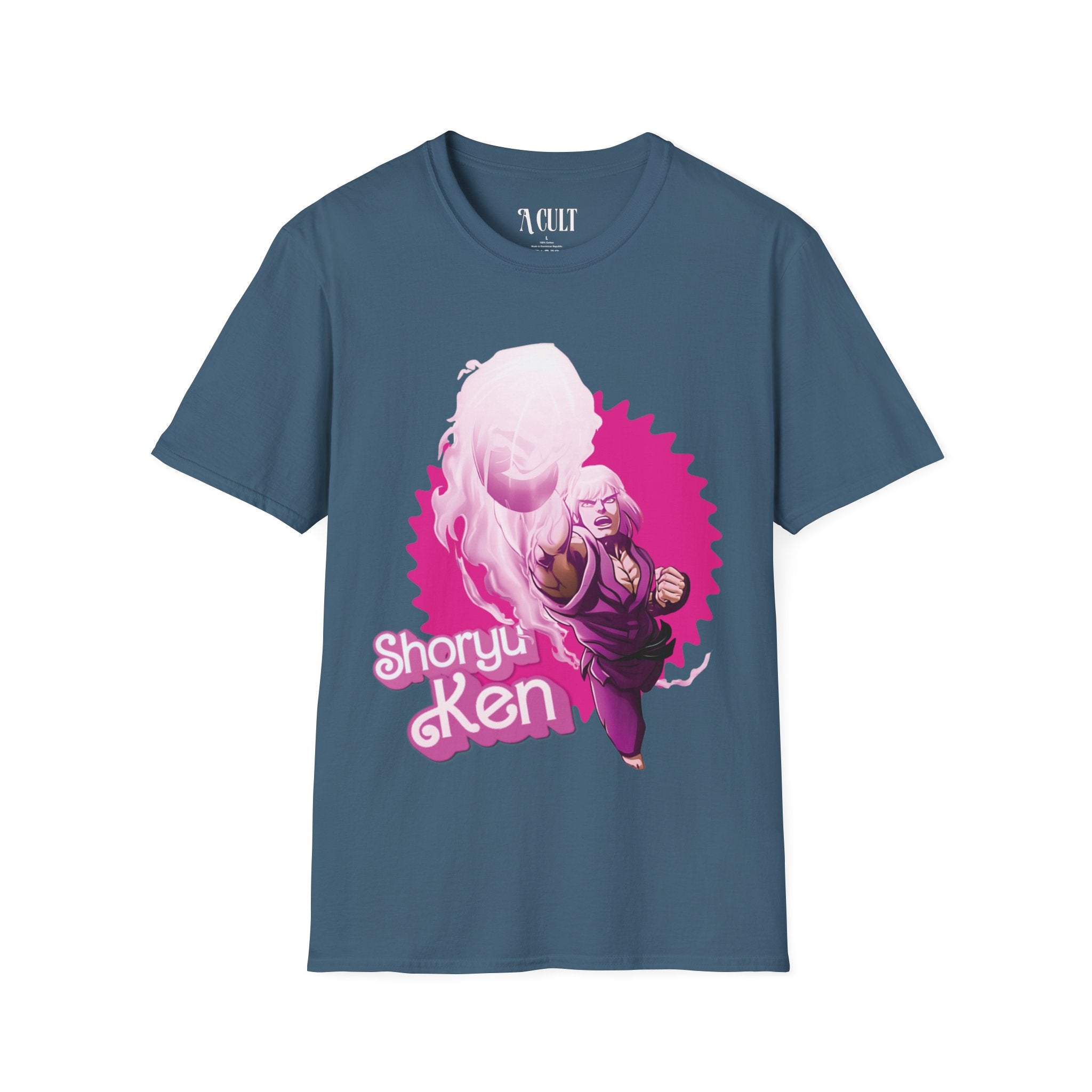 Barbie - Ken Shoryuken Fist - Unisex Soft-Style T-Shirt