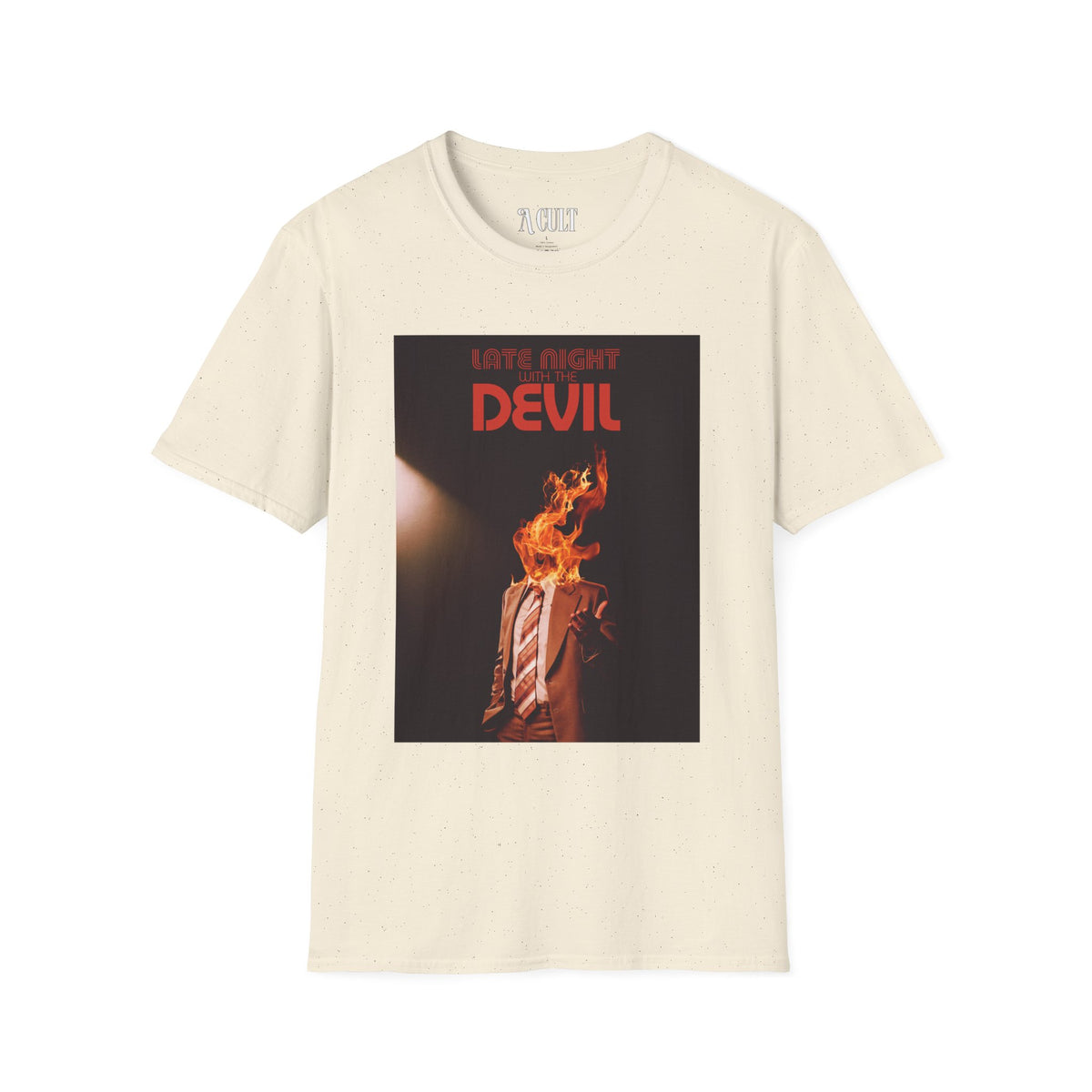 Late Night with the Devil - Fire - Unisex Soft-Style T-Shirt