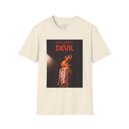 Late Night with the Devil - Fire - Unisex Soft-Style T-Shirt