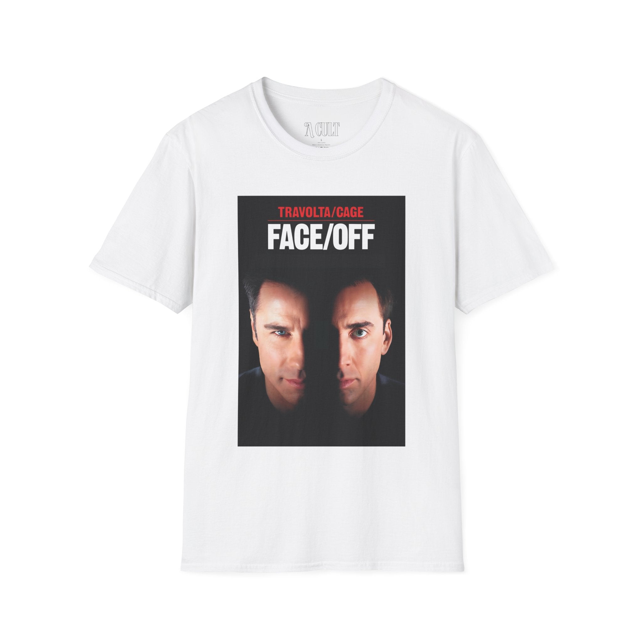 Face/Off - Movie Poster - Unisex Soft-Style T-Shirt